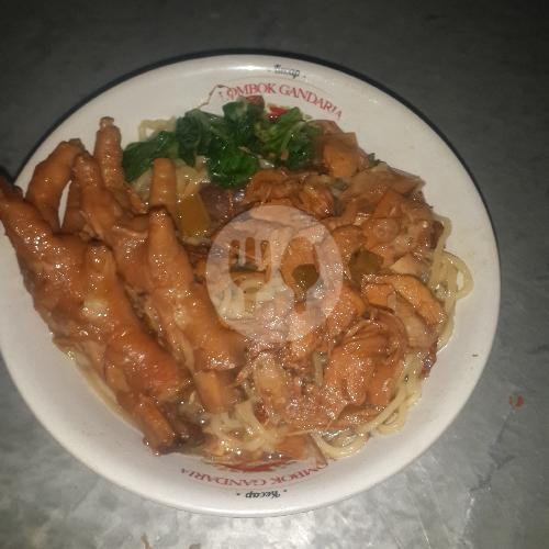 Mie Ayam Bakso menu Mie Ayam & Bakso Solo Pak Mameng, Tenggilis Mejoyo