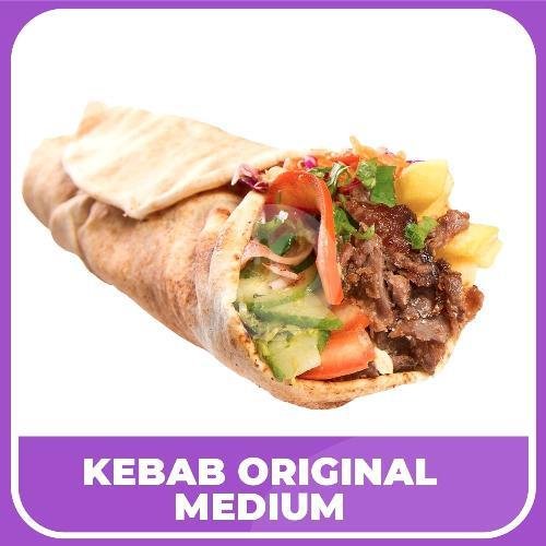 Kebab Medium Original menu Madeena Kebab