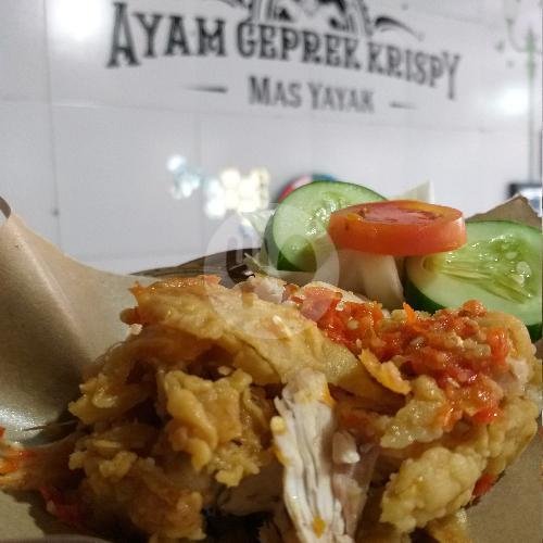 Terong Goreng Krispy menu Ayam Geprek Krispy Mas Yayak, Prof. Dr. Soepomo Sh