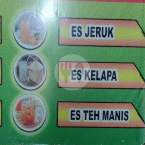 Es Kelapa  Rasa Jeruk menu Soto Tangkar Kang Jaya, Klender