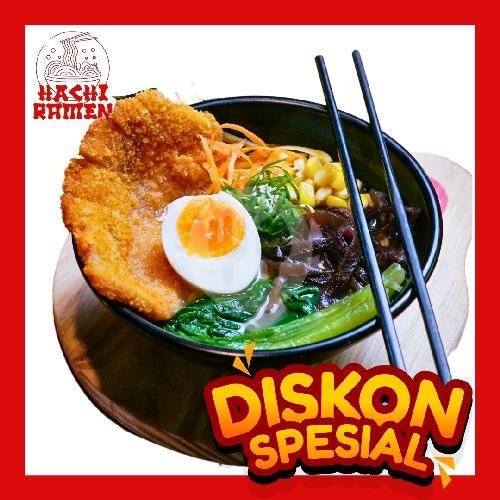 White Curry Ramen menu Hachi Ramen & Bento, Bojongsoang
