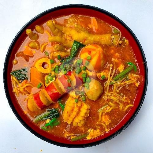 Seblak Original Level 2 menu NYEBLAK MIE TEH DEWI, Rogojampi, Pengatigan