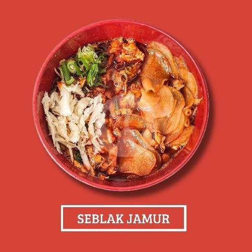 Enoki menu Seblak Teh Isum, Sewon