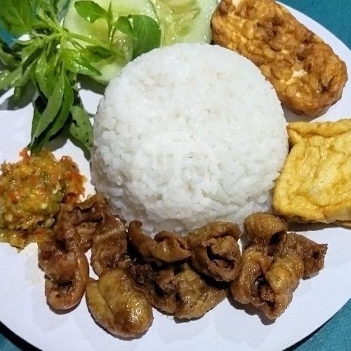 Nasi Telur Sambal Matah menu Ayam Goreng Kremes & Lengkuas Mletikfood, Warung Makan Mletik, Mayang