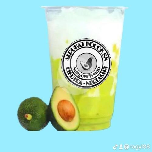 KATCOK MILO + Keju. menu Alpukat Kocok 88, Cikutra