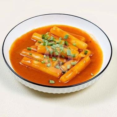 Tteokpokki menu Doux Butter, Raya Mulyosari