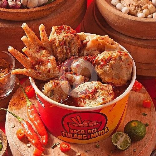 Paket Komplit Hemat menu Baso Aci Tulang Muda, Antapani