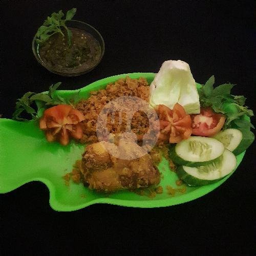 Nasi Ayam Paha Bawah (Sempol) Kremes menu Ayam Goreng Kremes Lombok Ijo Mak Tik, Margorejo Timur