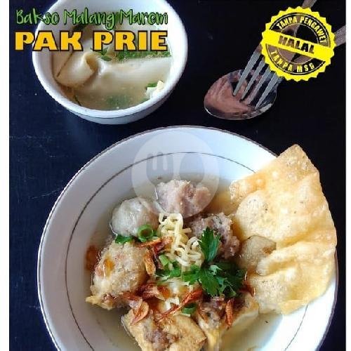 Paket Marem menu Bakso Malang Marem PAK PRIE, Pramuka