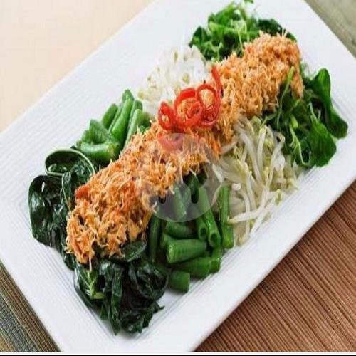 Botok (tahu - Tempe) menu Ayam panggang 