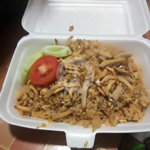 Nasgor Ikan Asin menu Nasi goreng kambing H. Bisri, Kebon Kacang