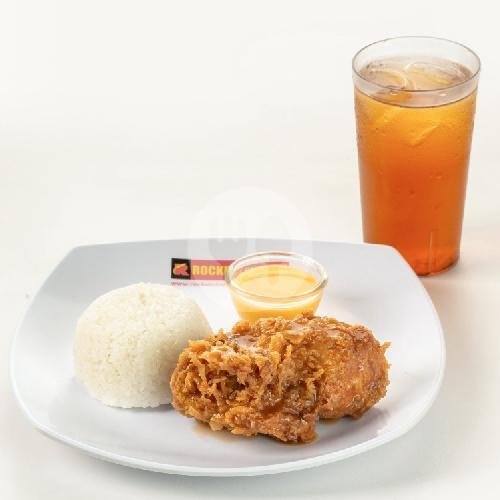 Paket Chicken Level 3 menu Rocket Chicken, Margadana