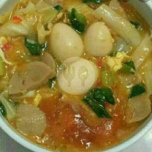 Seblak Spesial ( Pilih Level 1-5) menu Seblak dan Tempura Mbak Lia, Baki