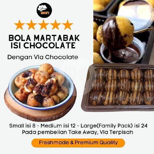 Pastel Martabak Manis Medium Isi 11pcs menu Amaws Martabak Lessfat