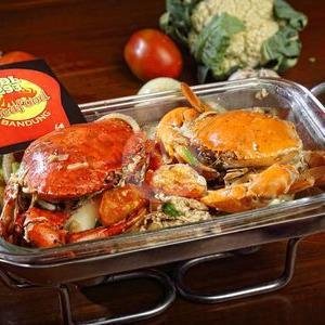 Kepiting Lada Hitam menu HDL 293 Seafood, Cilaki