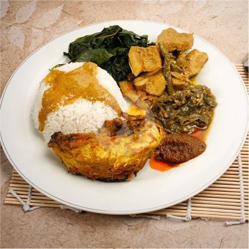 Ayam Bakar Bungkus menu Duta Minang Family, Krapyak