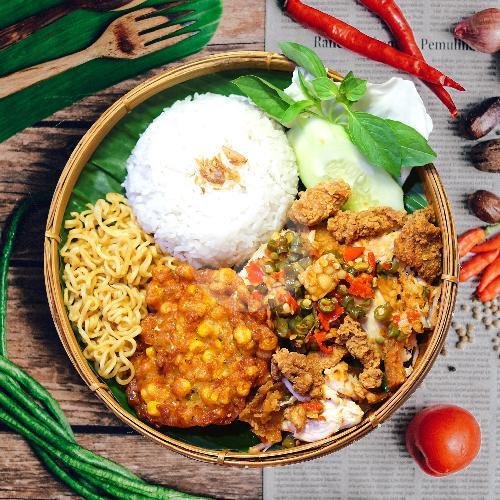 Paket Nasi Ayam Geprek menu GAG Gerobak Ayam Geprek, PTC