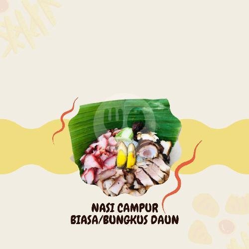 Nasi Campur Spesial Jumbo (Bungkus Daun) menu Nasi Campur 22 Singkawang, Jelambar Utama 1