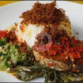 Nasi Otak menu Masakan Padang Surya Indah, Sukolilo