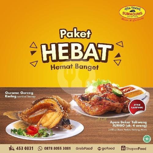 Dori menu Ayam Taliwang Sumagung, Klp. Gading Permai Raya