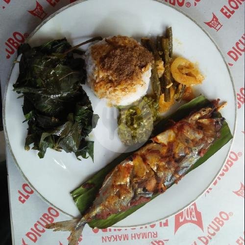 Belut Goreng menu RM Padang Elok Dicubo, Ibrahim Adjie