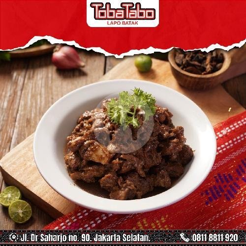 Nila Tombur menu Toba Tabo, Manggarai
