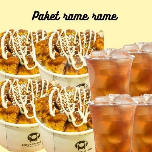 Rame Rame menu Chicken Oishi, Keputih