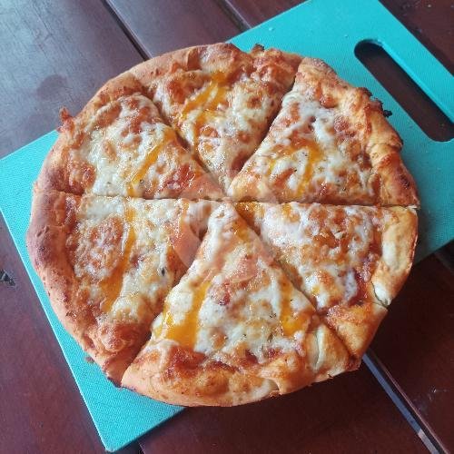 Hawaiian Chiken Blackpapper menu PizzaQu, Beran Lor