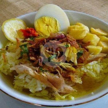 Soto Sayap menu Soto Ayam Lamongan Cak No, Setro Baru
