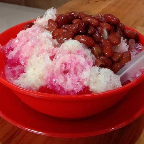 Es Kacang Merah. menu Pempek Ciko 26 Ilir, KH Hasyim Asyari