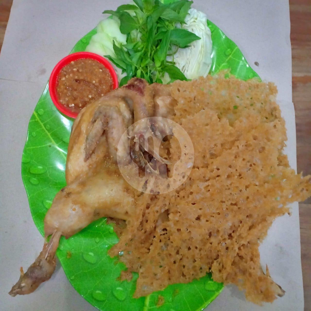 Ayam Biasa Potongan menu Ayam Dan Bebek Goreng Kremes Mas Anto, Papahan