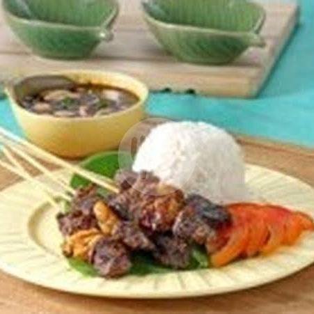 Sate Kambing 5 Tusuk + Lontong menu Warung Sate Madura H. Cak Dul