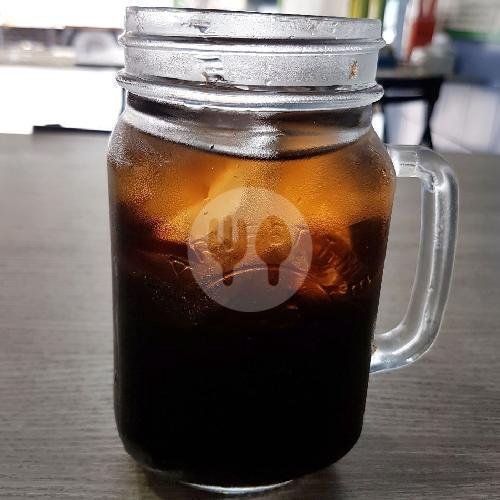 Liang Teh menu Bakmi Karet Asiu, Kelapa Gading