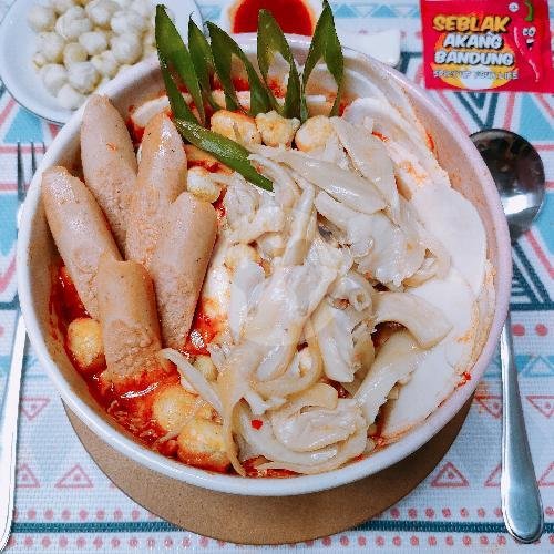 Seblak Bakso menu Seblak Akang Bandung Gajah Raya, Gayamsari