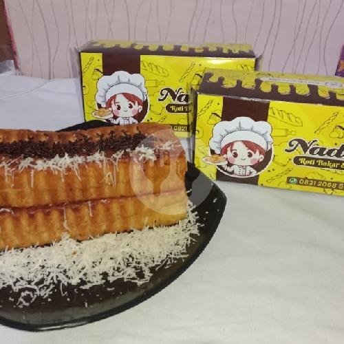 Roti Bakar Kasino Keju + Coklat Meses menu Roti Bakar & Kukus Nadira, Gg. Awi Gombong