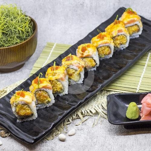 Salmon Mentai Roll menu Sushi Mura, Sumagung