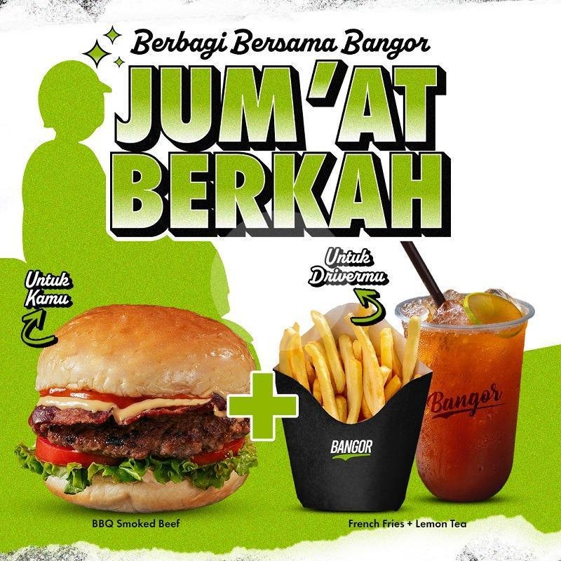BBB Smoked Beef Cheese menu Burger Bangor Express, Koja