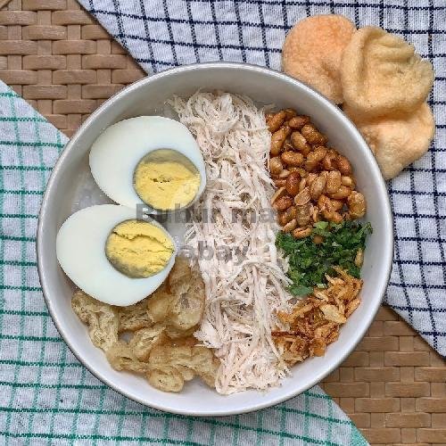 Bubur ayam ati+ampela menu Bubur Ayam Mang Abay, Bojongsoang