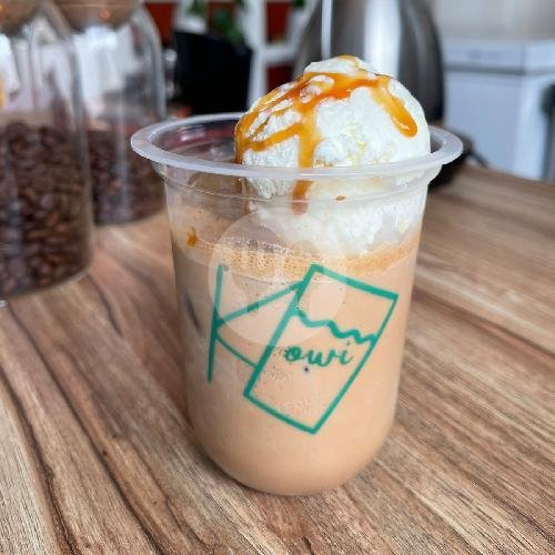 Es Kopi Susu Banana menu Kopi Kowi, Pondok Mas Barat