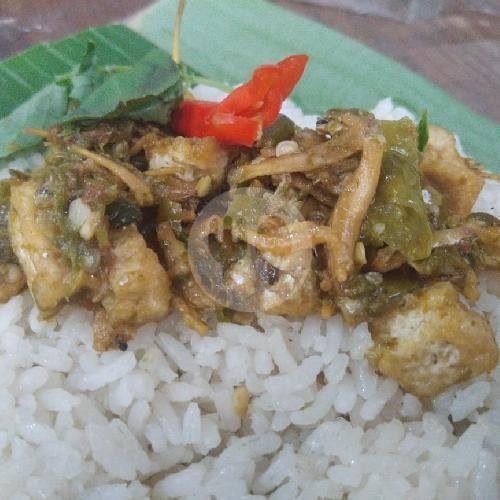 Nasi Bakar Ayam+telur (non Pedas) menu Sandia Nasi Bakar & Ayam Kremes Geprek, Kalipancur