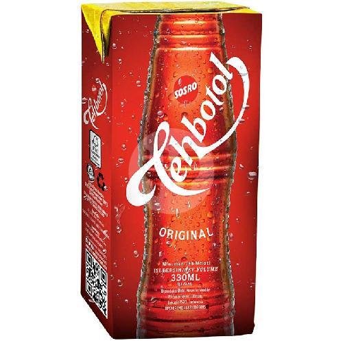 Teh Botol Kotak 250ml menu Baso Tahu Anna Si Batu, Sarijadi