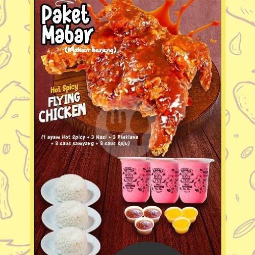 Sayap Cebar menu Hisana Fried Chicken, Gunung Pangilun
