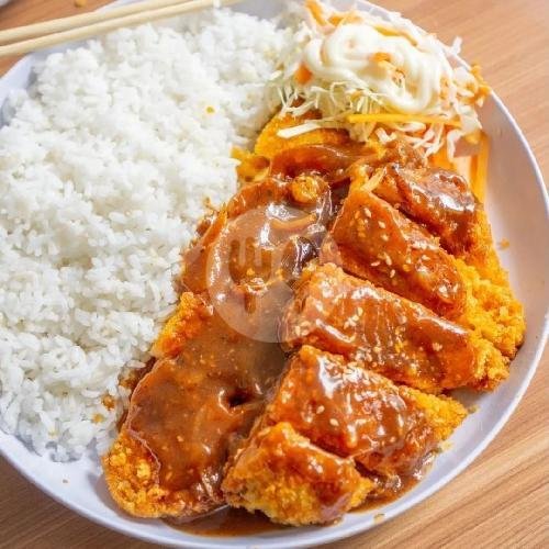 Paket Nasi Chicken Katsu menu Katsimura, LLRE Martadinata