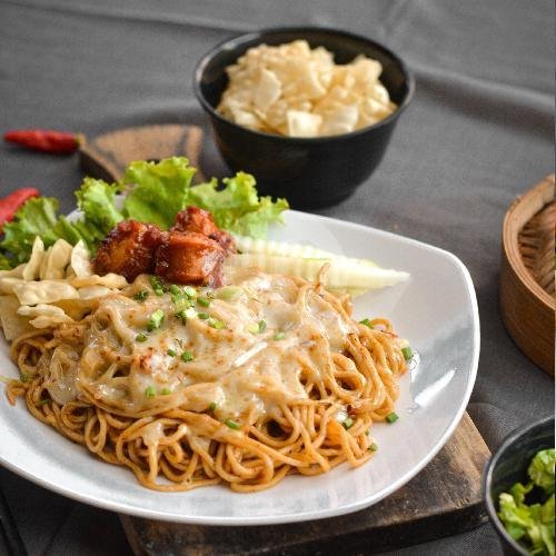 Dimsum Lumpia Kulit Tahu menu Ngemood Mie Pedas, Mojosari