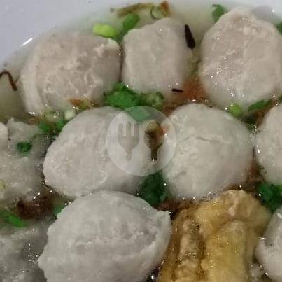 Pentol Bakso menu Pagsit Mie Ayam Asgar, Rungkut