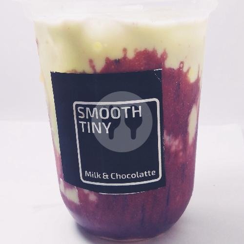 Red Velvet Milk Ice menu Bebek Mangap Delivery, Mertoyudan