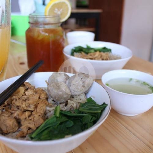 Nasi Tim Ayam Jamur menu Kedai Bubur Ayam Barokah, Banyumanik