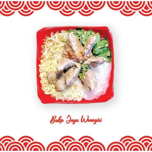Bakso Jumbo Urat menu Bakso Jaya Wonogiri, Bangka