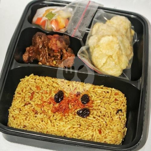 Nasi Kebuli Burane Sultan Kambing menu Kebuli Burane 456, Mandor Hasan