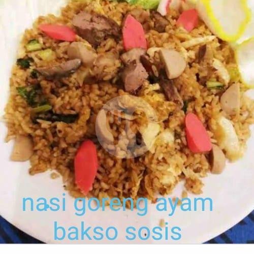 Nasi Goreng Ayam Bakso Sosis menu Nasi Goreng H. Ali, Mampang Prapatan